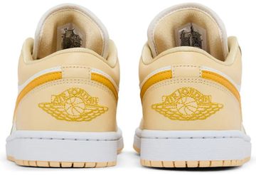 Foto do produto Tênis Air Jordan 1 Low Sail Yellow Ochre