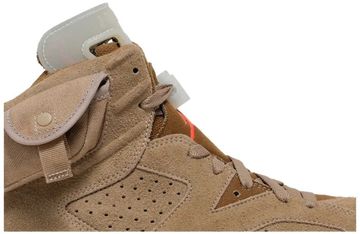 Foto do produto Tênis Travis Scott x Air Jordan 6 Retro British Khaki
