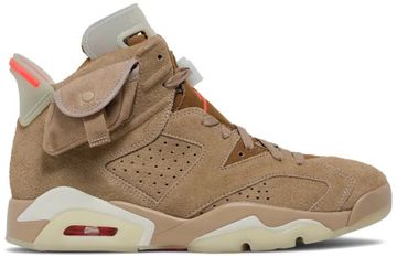 Foto do produto Tênis Travis Scott x Air Jordan 6 Retro British Khaki