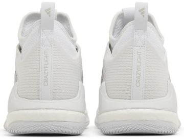 Foto do produto Tênis Adidas Crazyflight Mid White Silver Metallic
