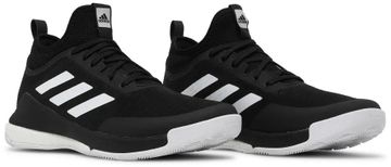 Foto do produto Tênis Adidas Crazyflight Mid Black White