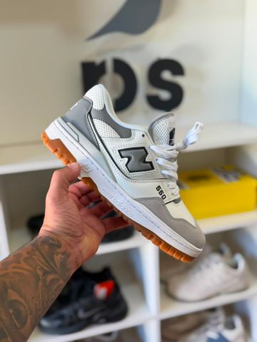 Foto do produto Tênis New Balance 550 White Slate Grey (PRONTA ENTREGA)