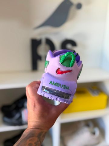 Foto do produto Tênis Nike AMBUSH x Air More Uptempo Low Lilac (PRONTA ENTREGA)