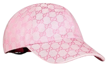 Foto do produto Boné Gucci Gg Baseball Canvas Pink Light