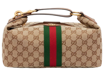 Foto do produto Bolsa Gucci Brown Vanity Gg Canvas Medium Top-Handle Bag