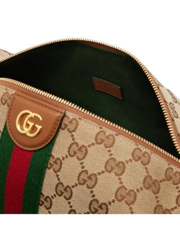 Foto do produto Bolsa Gucci Brown Vanity Gg Canvas Medium Top-Handle Bag