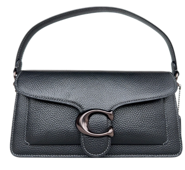 Foto do produto Bolsa Coach Polished Pebble Leather Tabby 26 Black