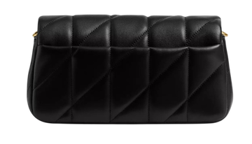 Foto do produto Bolsa Coach Tabby Chain Crossbody Bag 19 With Quilting Brass Black