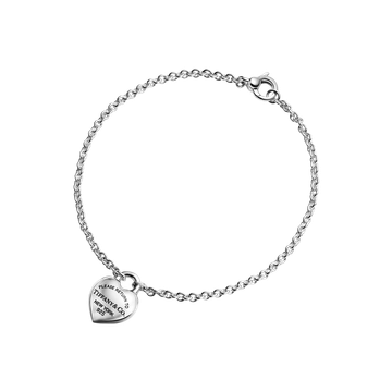 Foto do produto Pulseira Tiffany Full Heart Bracelet in Sterling Silver