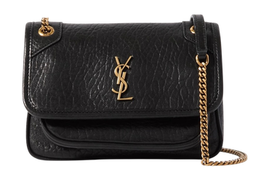 Foto do produto Bolsa Saint Laurent Niki Mini Crinkled-leather Shoulder Bag