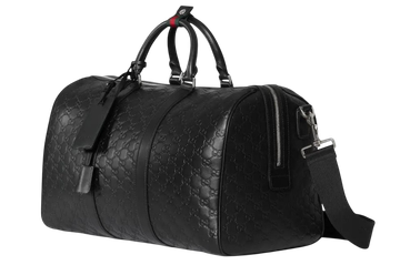 Foto do produto Bolsa Gucci Black Gg Emblem Medium Duffle Bag