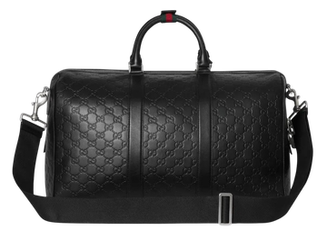 Foto do produto Bolsa Gucci Black Gg Emblem Medium Duffle Bag
