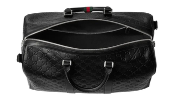 Foto do produto Bolsa Gucci Black Gg Emblem Medium Duffle Bag