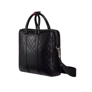 Foto do produto Bolsa Gucci GG Emblem Large Briefcase