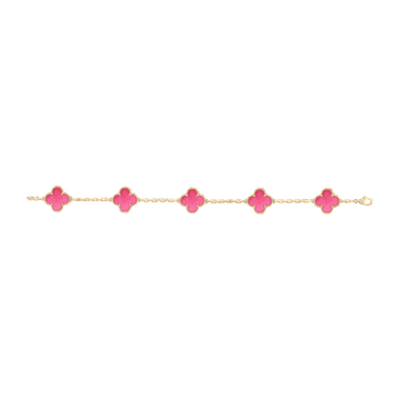 Foto do produto Pulseira Van Cleef Vintage Alhambra 5 motivos