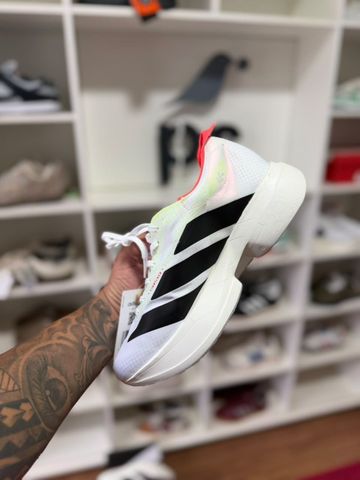 Foto do produto Tênis Adidas Adizero Adios Pro 4 White Black (PRONTA ENTREGA)
