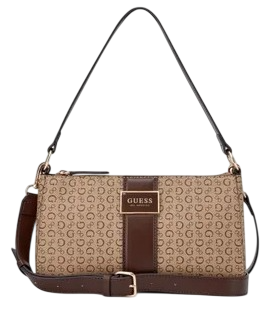 Foto do produto Bolsa Guess Isabella Mini Shoulder Caramelo