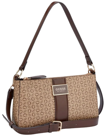 Foto do produto Bolsa Guess Isabella Mini Shoulder Caramelo