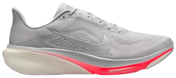 Foto do produto Tênis Nike Pegasus 42 Wolf Grey Photon Dust Flash Crimson