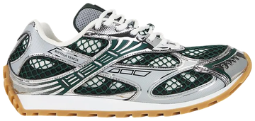 Foto do produto Tênis Bottega Veneta Orbit Sneaker Biliard Green Silver