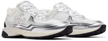 Foto do produto Tênis Chanel CC Logo Sneaker White Silver