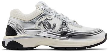 Foto do produto Tênis Chanel CC Logo Sneaker White Silver