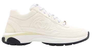 Foto do produto Tênis Chanel CC Logo Sneaker Cream