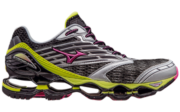 Foto do produto Tênis Mizuno Wave Prophecy 5 Gunmetal Safety Yellow