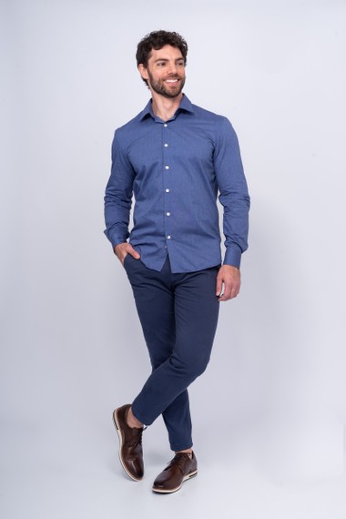 Camisa Masculina Xadrez Huguess - Rocheda VIP