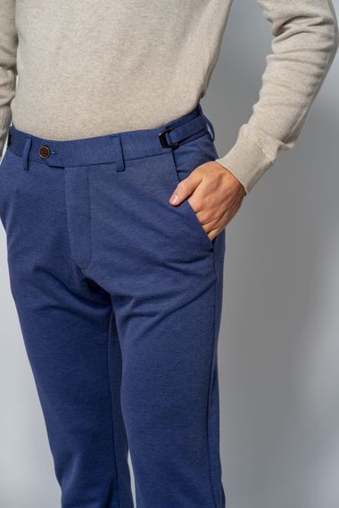 Calça Masculina de Alfaiataria Azul