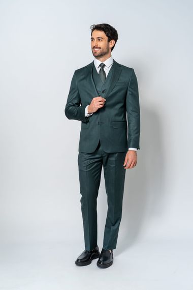 Traje Pv Prime Vicenzo Verde Musgo