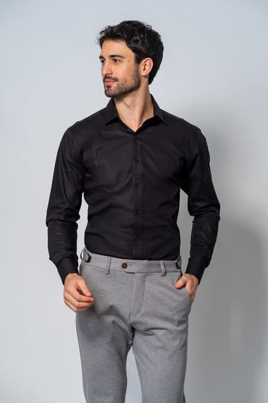CAMISA SOCIAL GALLESSV PRETO 