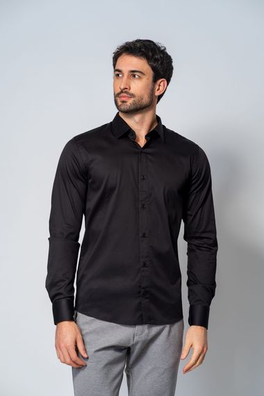 Camisa Spandex Preto