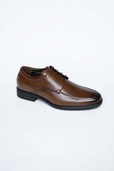 Sapato Masculino Social Oxford Couro Dark Tan