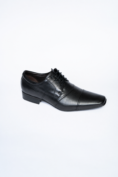Sapato Social Masculino de Couro Preto 
