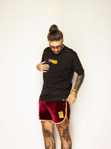 Long Shorts Misty Hassle Dark Red