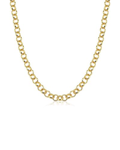 Choker dourada elo português Authentical