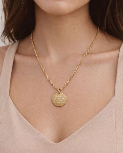 Colar literário cordão baiano dourado