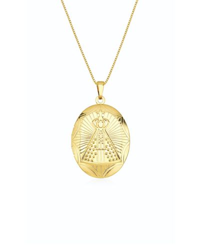 Colar relicário Nossa Senhora Aparecida