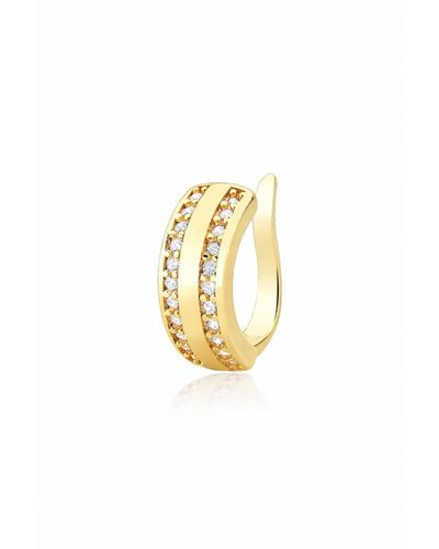 Piercing Fake com Detalhes Cravejados