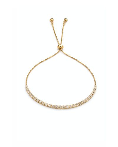 Pulseira dourada riviera com fecho chambala