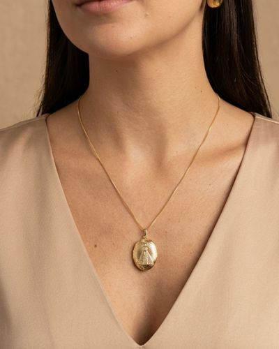 Colar relicário Nossa Senhora Aparecida