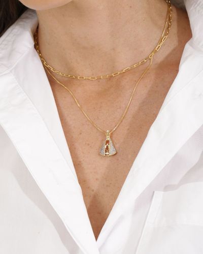 Choker dourada elo cartier P