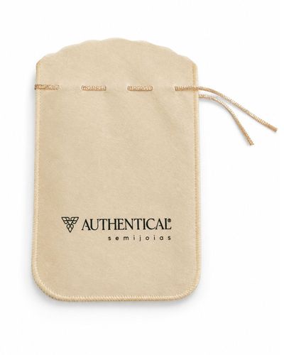Saco G de veludo personalizado Authentical