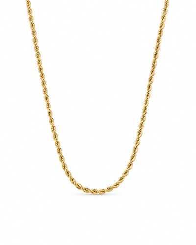 Colar Cordão Baiano Dourado