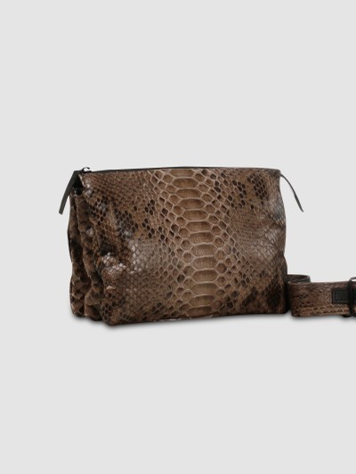 BOLSA SARACÁ COURO PYTHON FENDI