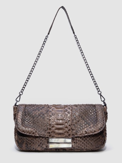 BOLSA TUANE COURO PYTHON FENDI