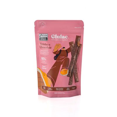 Foto do produto Tirinha de Chocolate Zero Açúcar - Bean to Bar - 80g