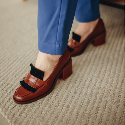 Scarpin Eleonora - Havana | salto medio 5.5cm