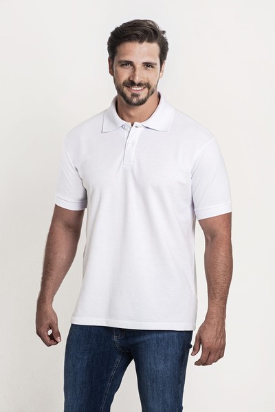 Camisa Polo Worker Branca